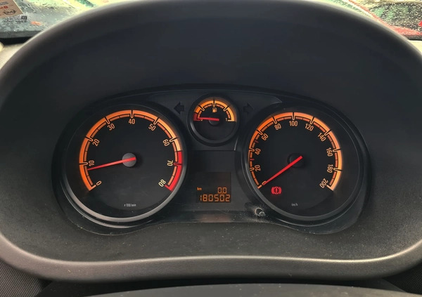 Opel Corsa cena 17499 przebieg: 180501, rok produkcji 2014 z Radzyń Chełmiński małe 596